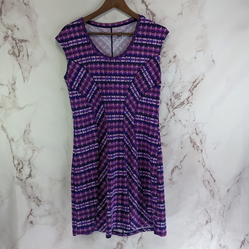 Title Nine Dress Womens Medium Purple Cap Circle Summer Mini Dream Espianage
